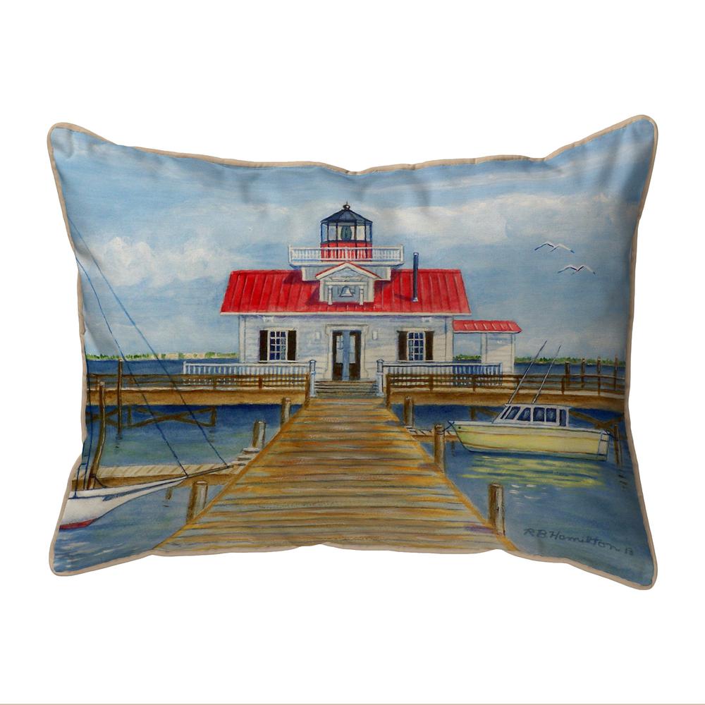 Marshes Lighthouse Large Pillow 16x20