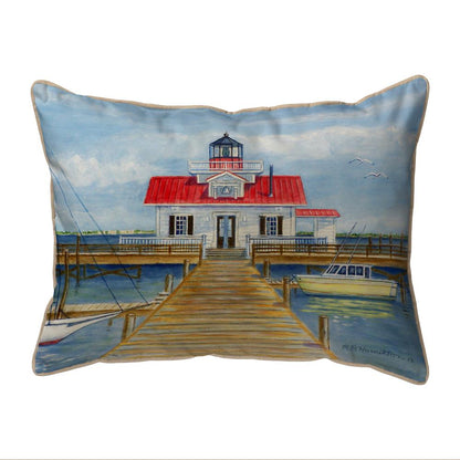 Marshes Lighthouse Large Pillow 16x20