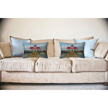 Marshes Lighthouse Large Pillow 16x20