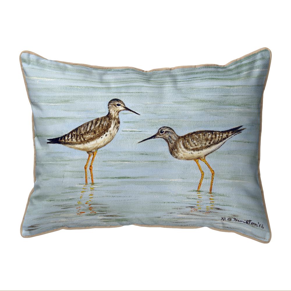 Yellow Legs Large Indoor/Outdoor Pillow 16x20