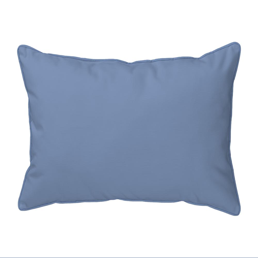 Boat & Sandpipers Large Indoor/Outdoor Pillow 16x20