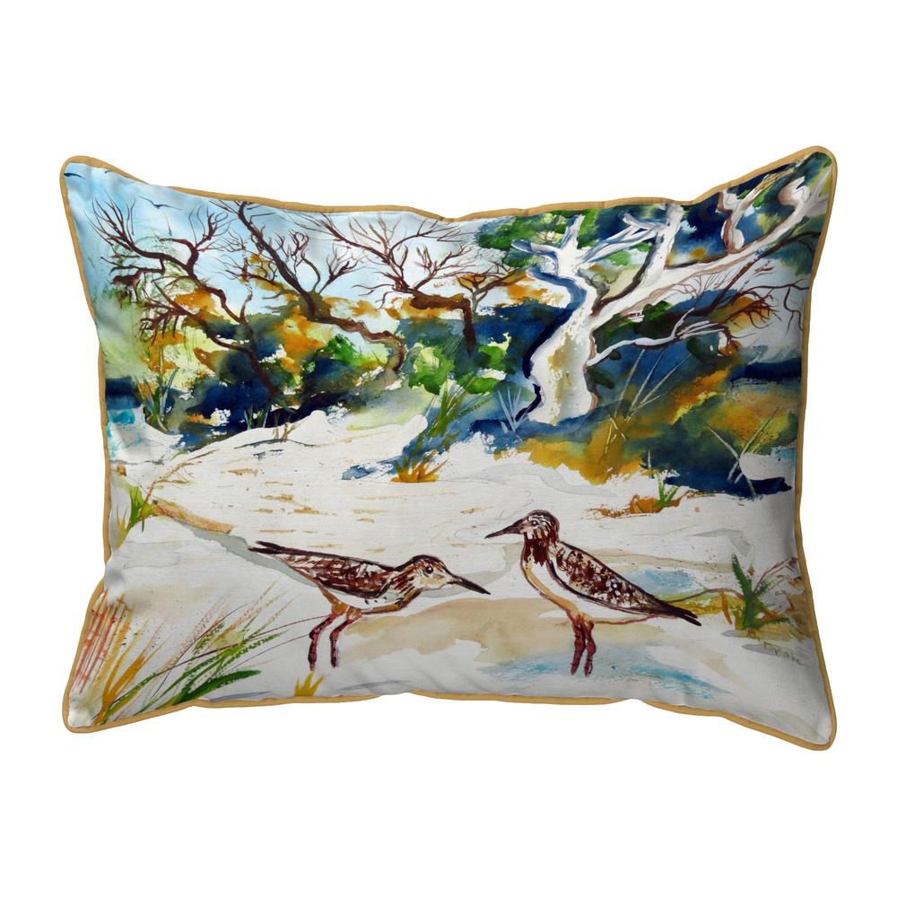 Tree & Beach Large Indoor/Outdoor Pillow 16x20