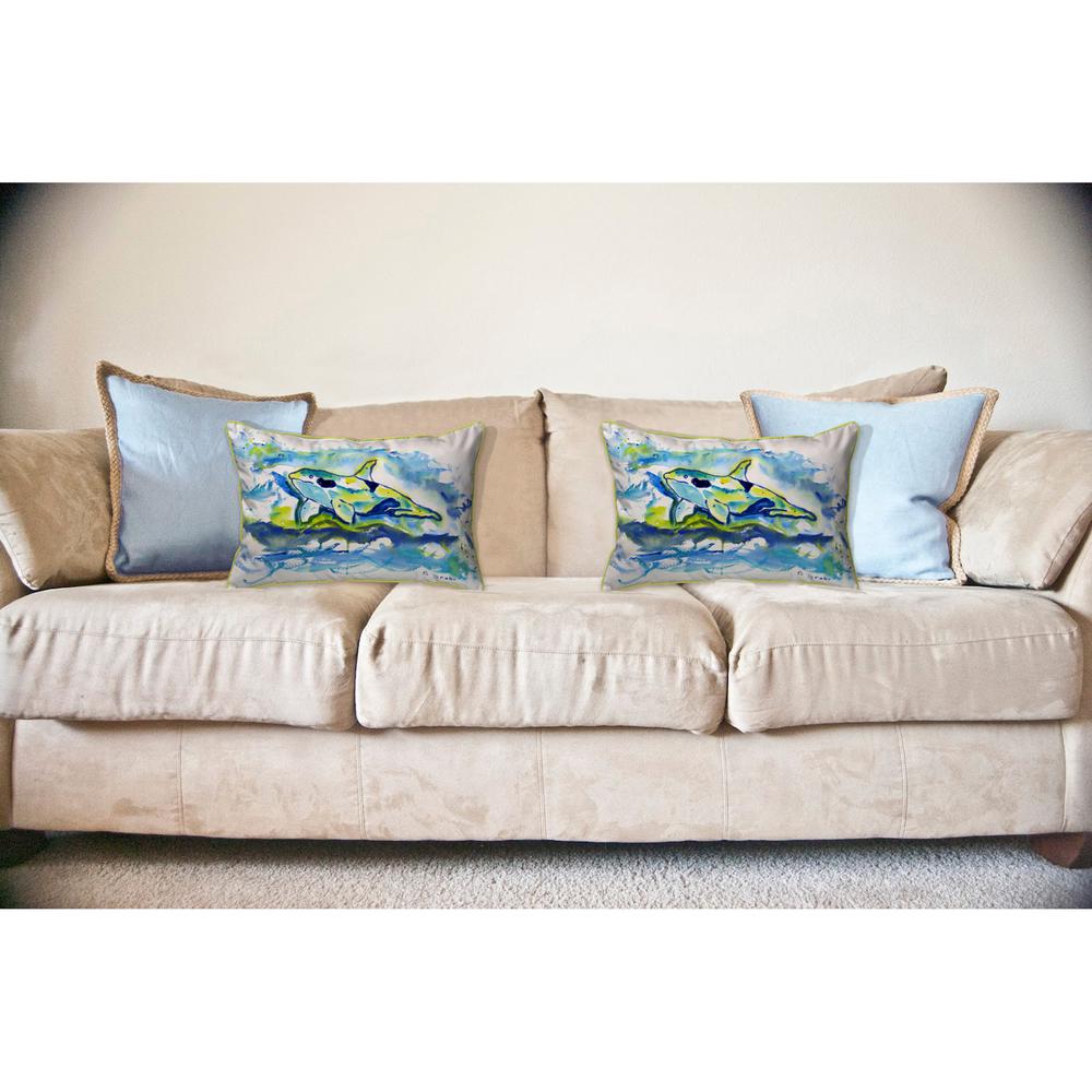Orca Large Indoor/Outdoor Pillow 16x20