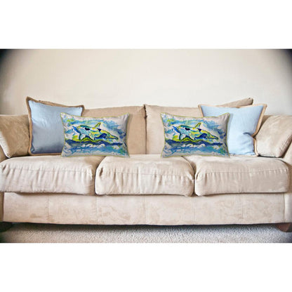 Orca Large Indoor/Outdoor Pillow 16x20