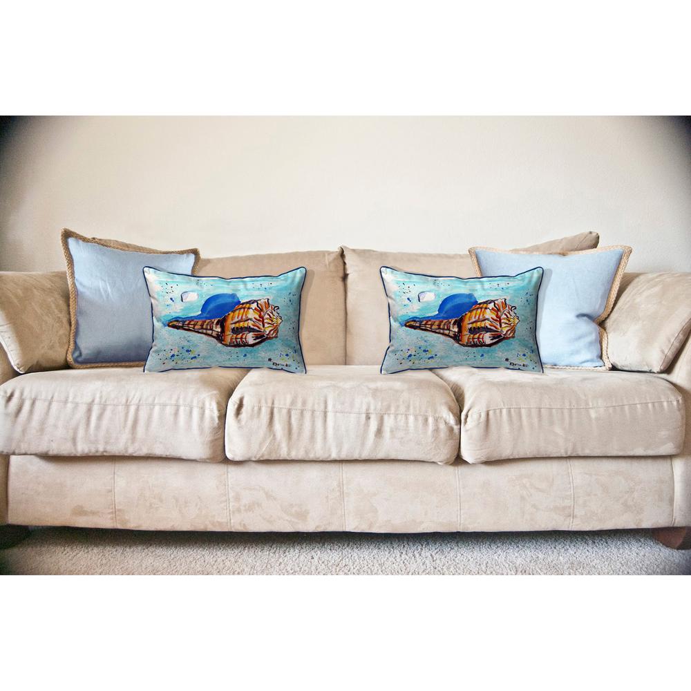 Amber Shell Large Indoor/Outdoor Pillow 16x20
