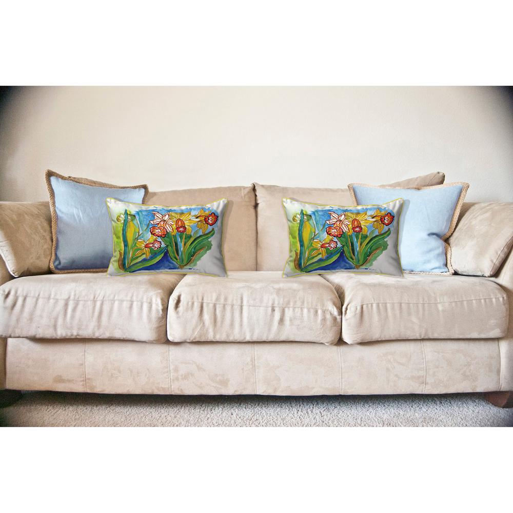 Daffodils Large Indoor/Outdoor Pillow 16x20