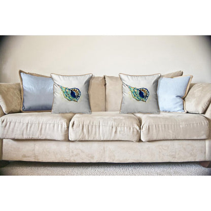 Betsy's Shell Large Indoor/Outdoor Pillow 18x18
