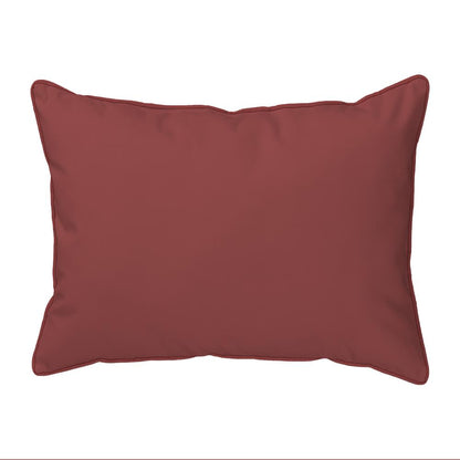 Rowboat at Dock Large Indoor/Outdoor Pillow 16x20