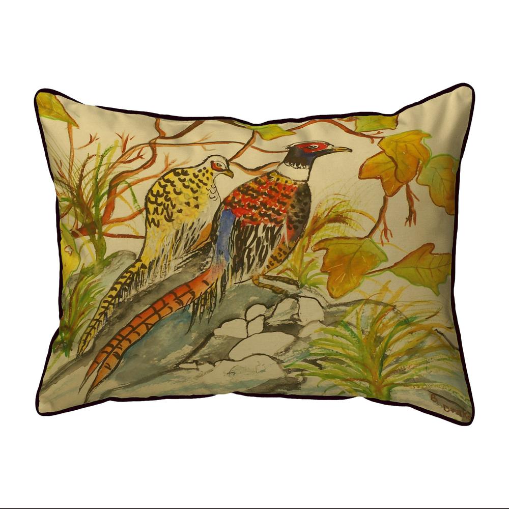 Pheasant Large Pillow 16x20