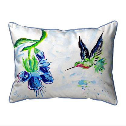 Hovering Hummingbird Large Indoor/Outdoor Pillow 16x20