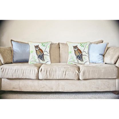 Great Horned Owl Large Indoor/Outdoor Pillow 18x18