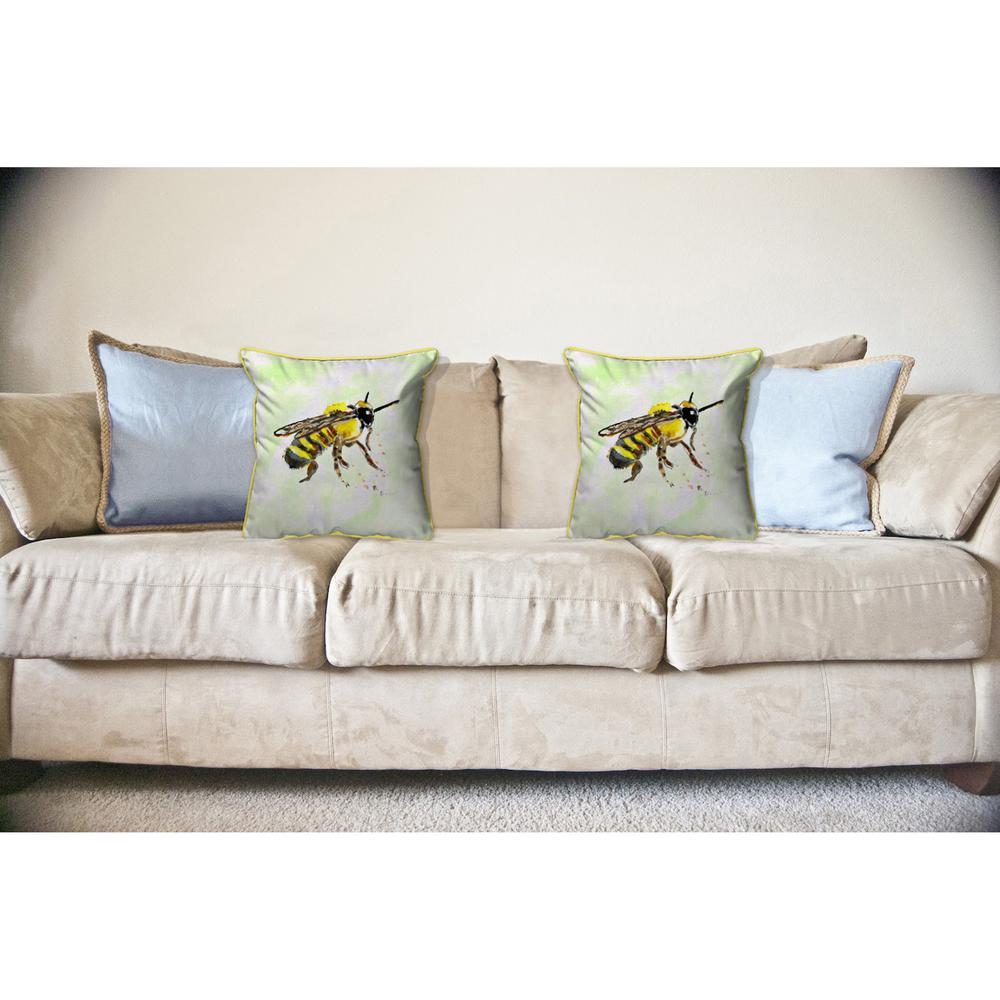 Bee Large Indoor/Outdoor Pillow 18x18