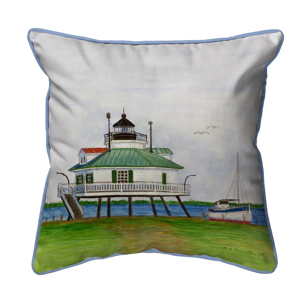 Hooper Strait Lighthouse Large Indoor/Outdoor Pillow 16x20