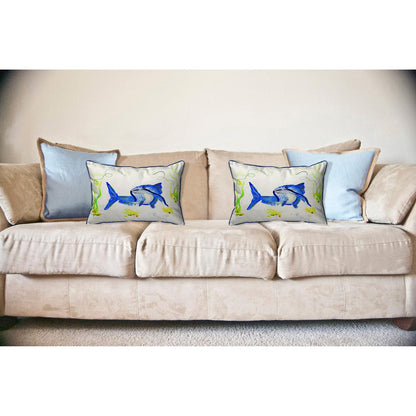 Betsy's Catfish Large Indoor/Outdoor Pillow 16x20