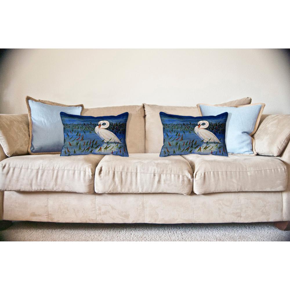 Mute Swan Large Pillow 16x20