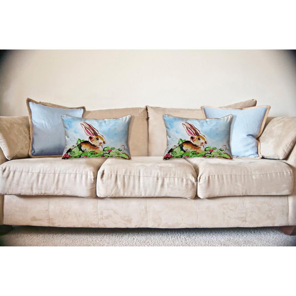 Jack Rabbit Right Large Pillow 16x20