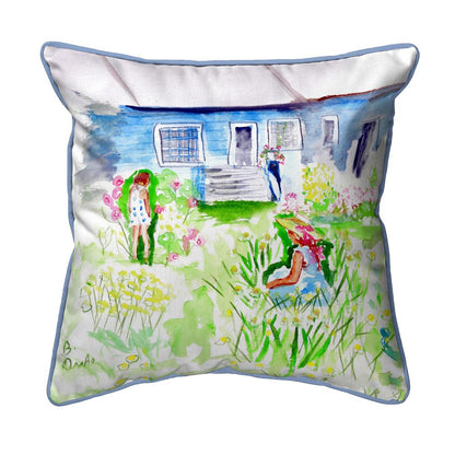 Front Yard Garden Large Pillow 18x18
