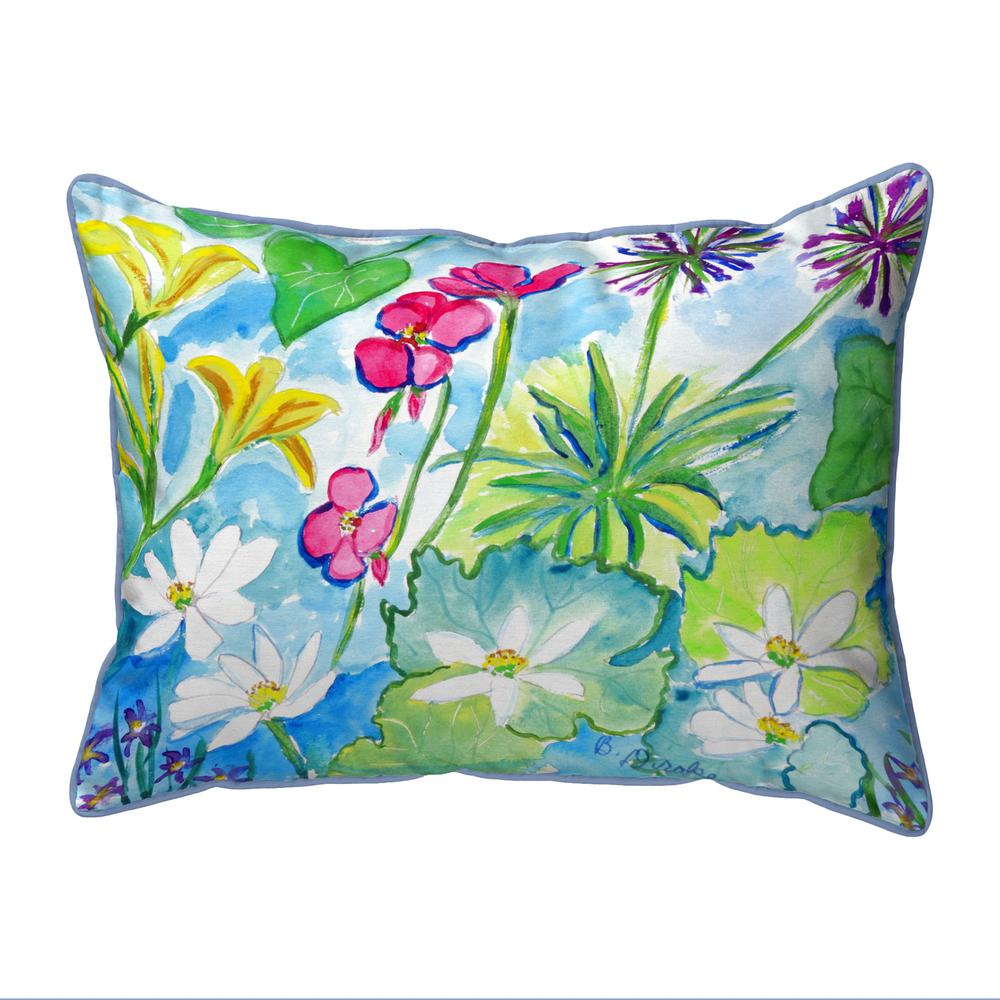 Wild Garden Large Pillow 16x20