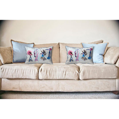 Loony Birds Large Pillow 16x20