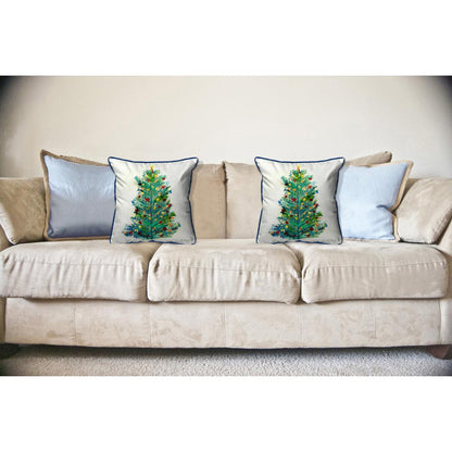 Christmas Tree Large Indoor/Outdoor Pillow 16x20