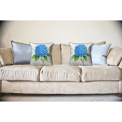 Dick's Hydrangea Large Indoor/Outdoor Pillow 18x18