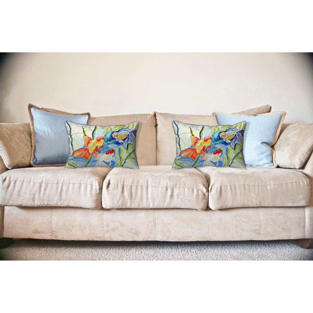 Fantails Large Indoor/Outdoor Pillow 16x20