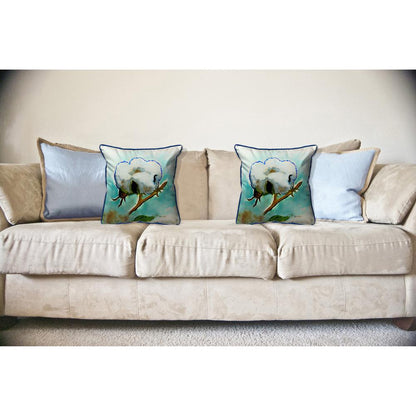 Cottonball Large Indoor/Outdoor Pillow 18x18