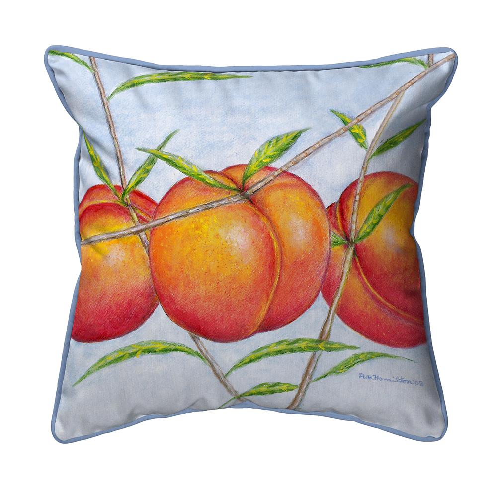 Peaches Large Pillow 18x18
