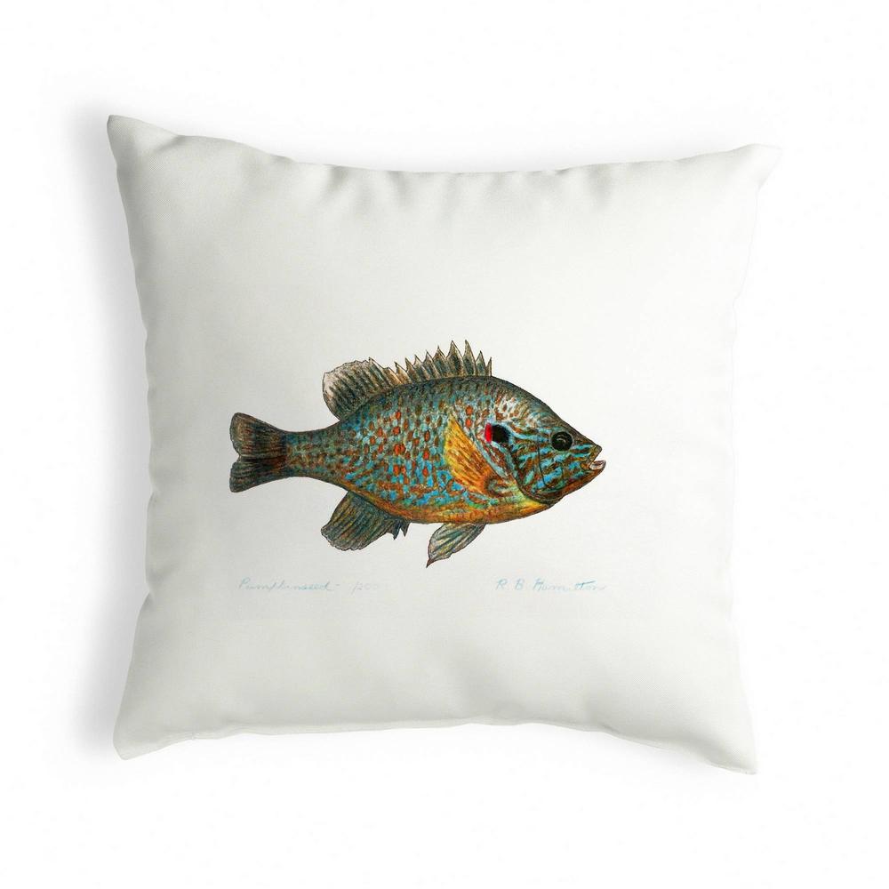 Pumpkinseed Fish Small Noncorded Pillow