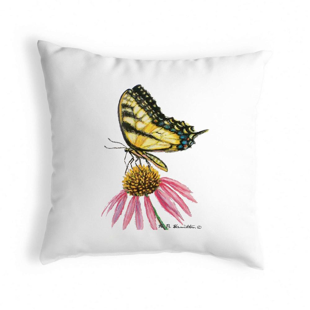 Tiger Swallowtail Butterfly Small Noncorded Pillow