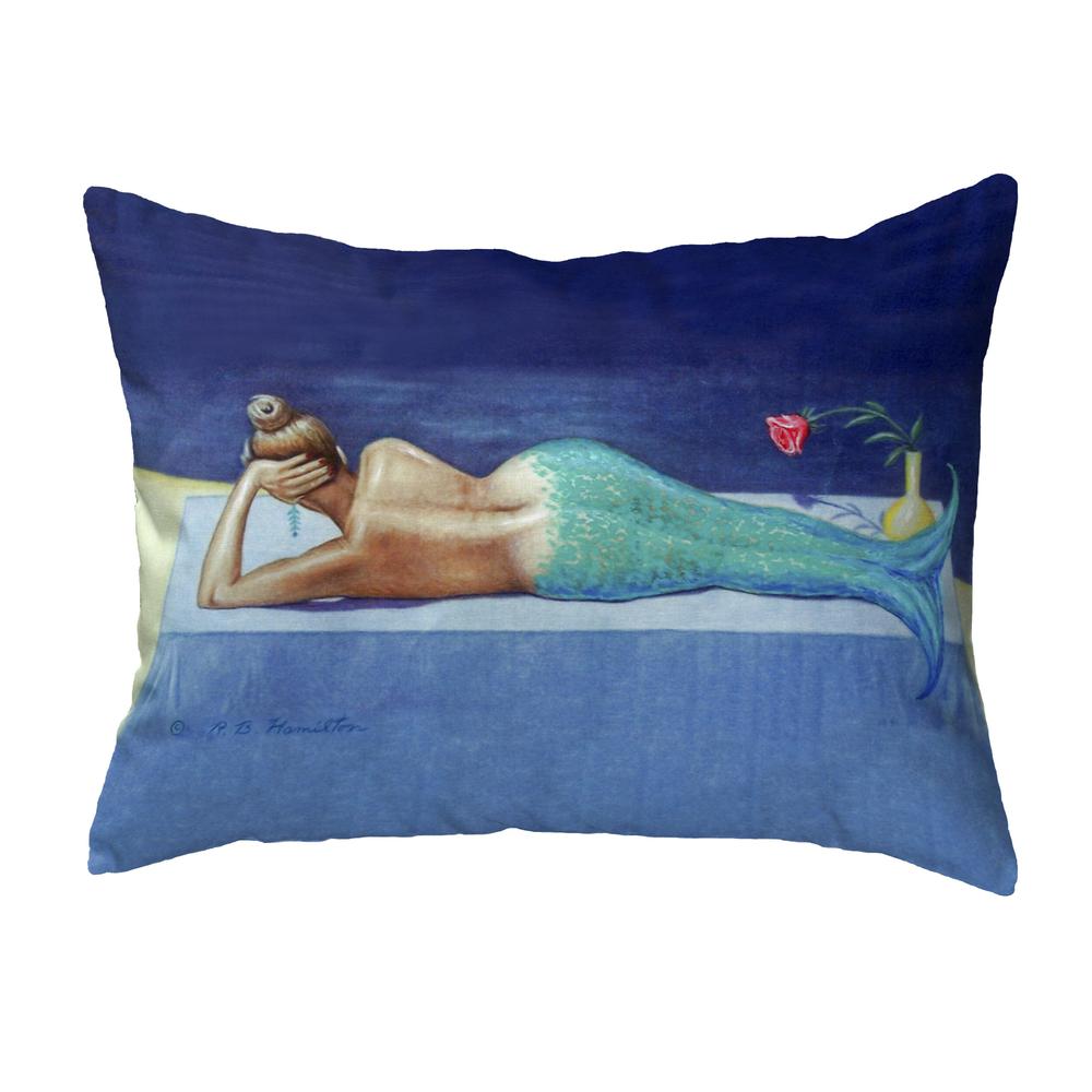 Mermaid Small No-Cord Pillow 11x14