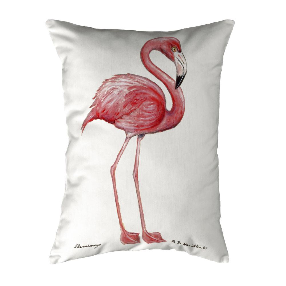 Flamingo Noncorded Pillow 11x14