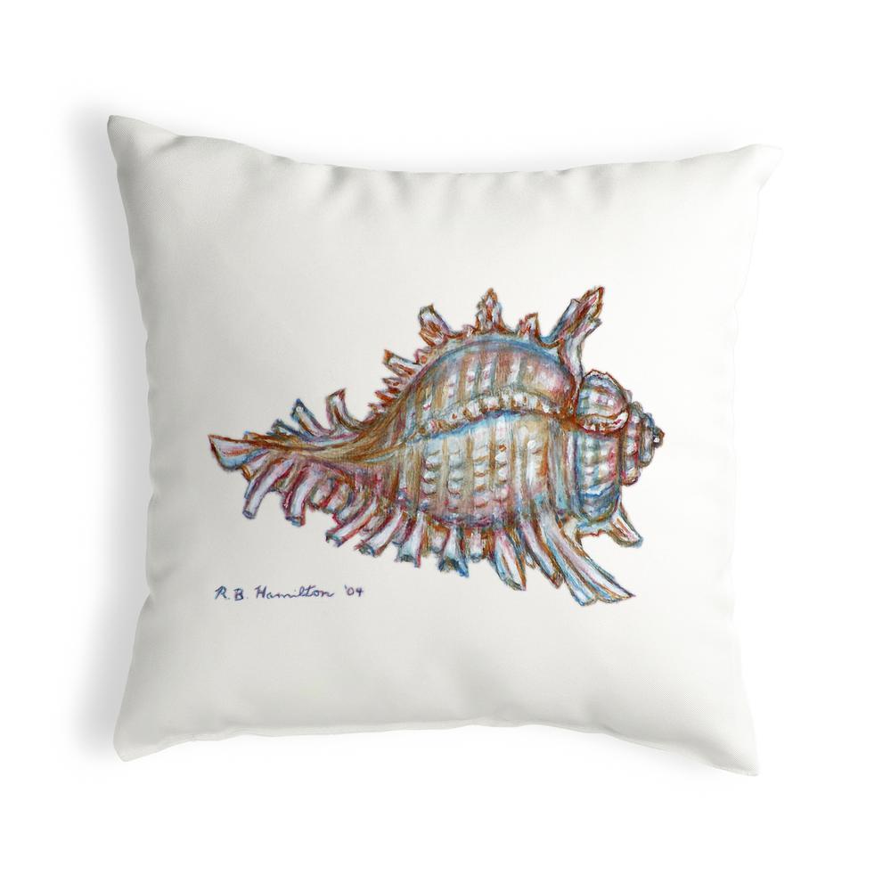 Conch Small No-Cord Pillow 12x12