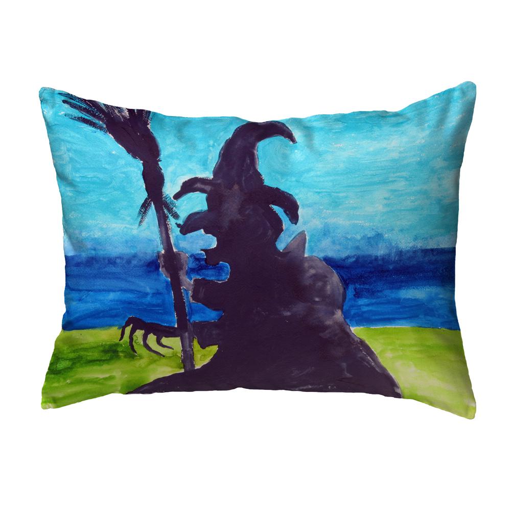 Wicked Witch Noncorded Indoor/Outdoor Pillow 11x14