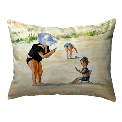Smile for Grandma 11x14 Small No Cord Pillow