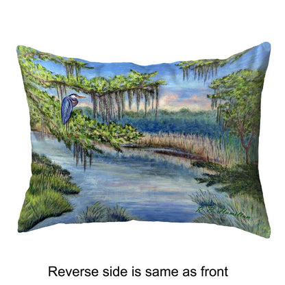 Marsh Morning Small Noncorded Pillow 11x14