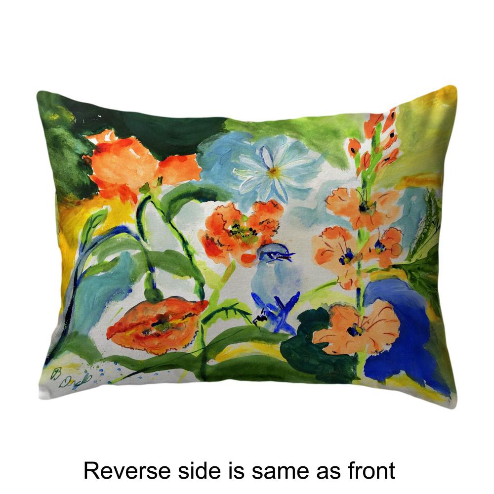 My Garden Small Noncorded Pillow 11x14