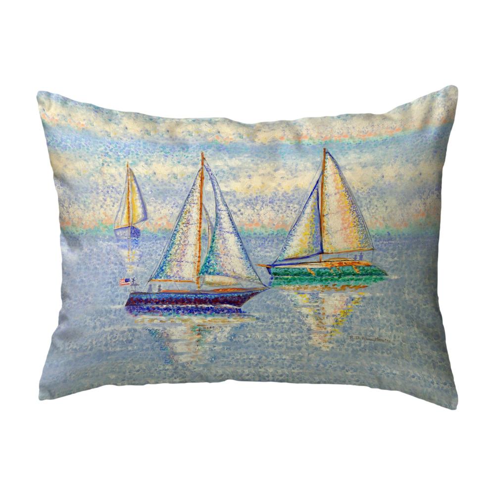 Sailing By Small Noncorded Pillow 11x14