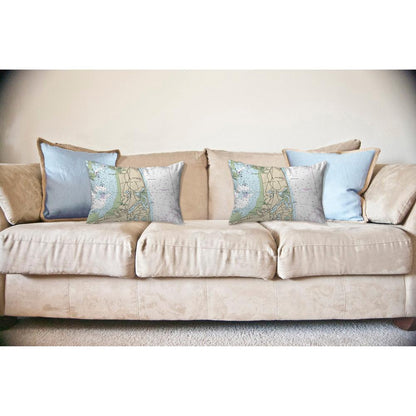 Cape Cod - Nauset Beach, MA Nautical Map Noncorded Indoor/Outdoor Pillow 11x14