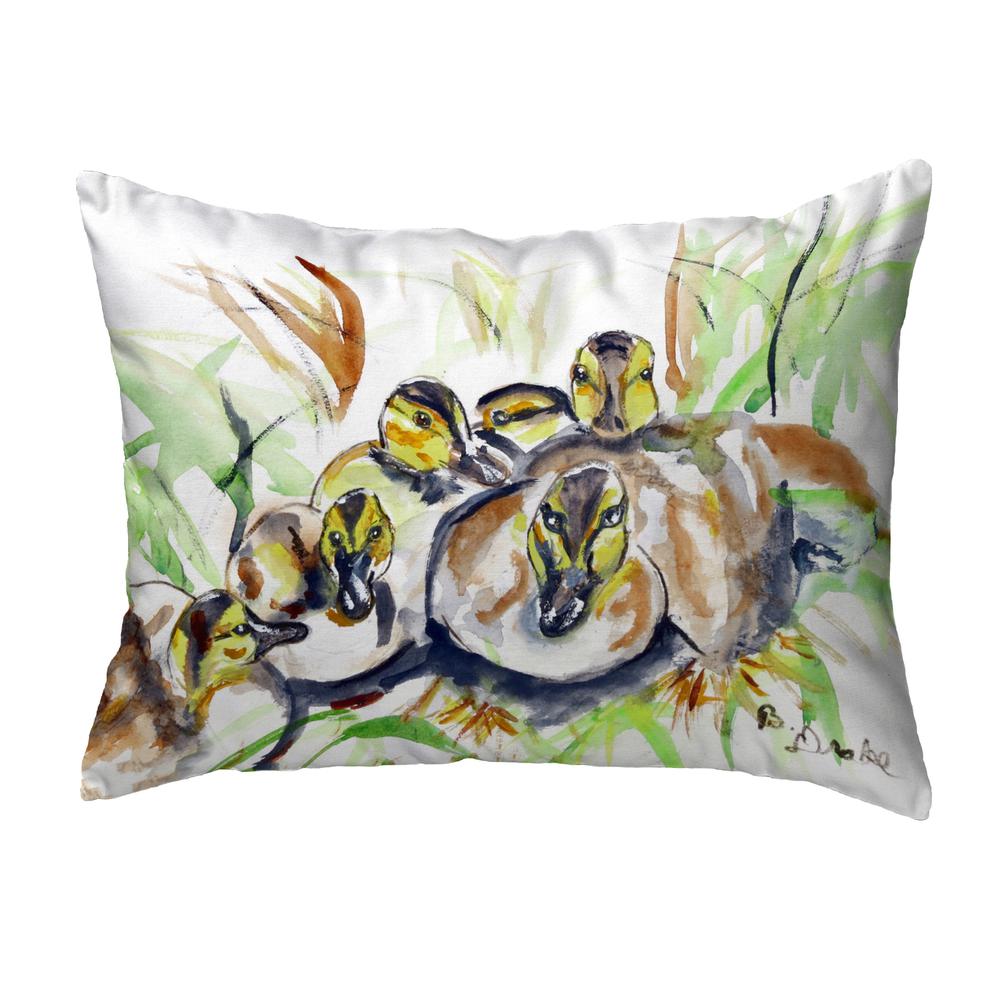 Ducklings Small No-Cord Pillow 11x14