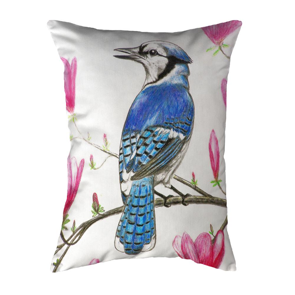 Blue Jay Large Noncorded Pillow