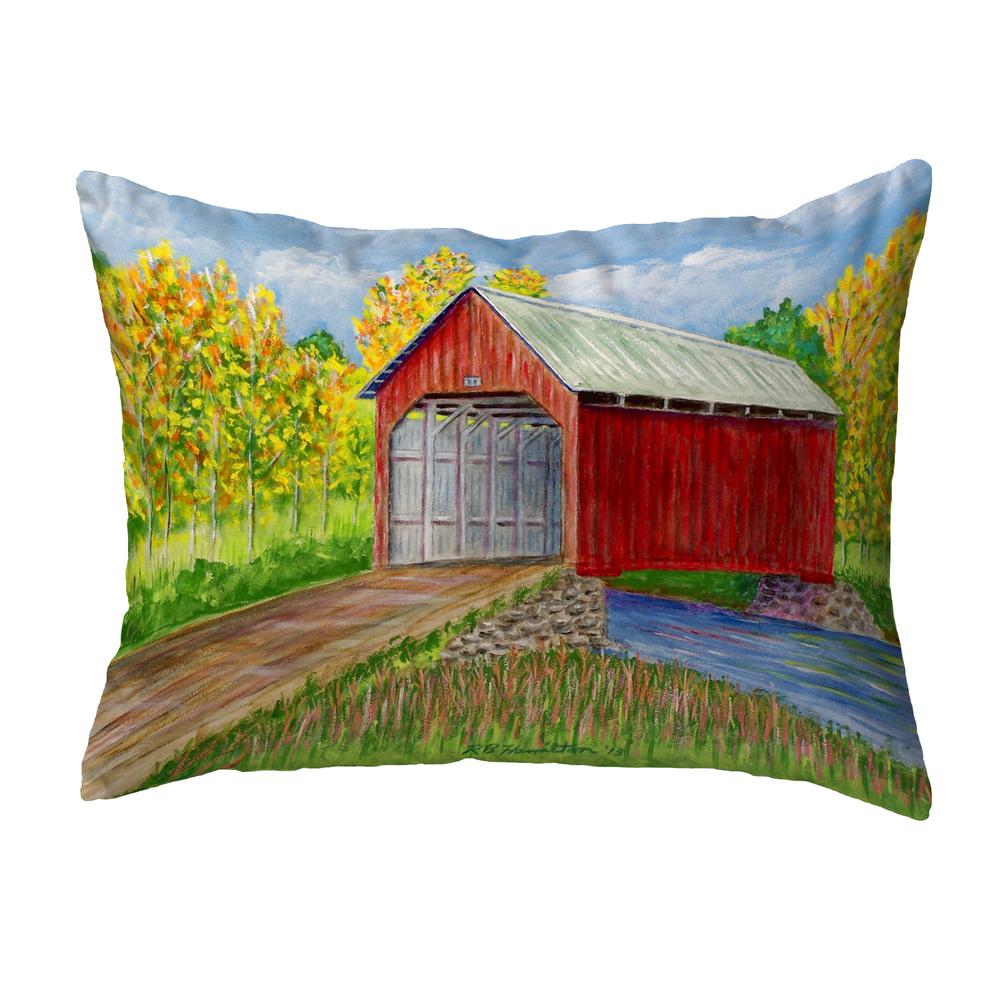 Dick's Covered Bridge No Cord Pillow 16x20