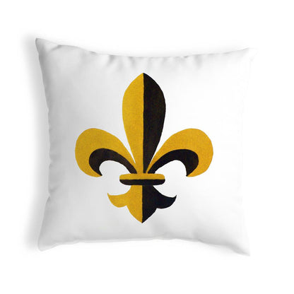 Fleur-de-lis No Cord Pillow 18x18