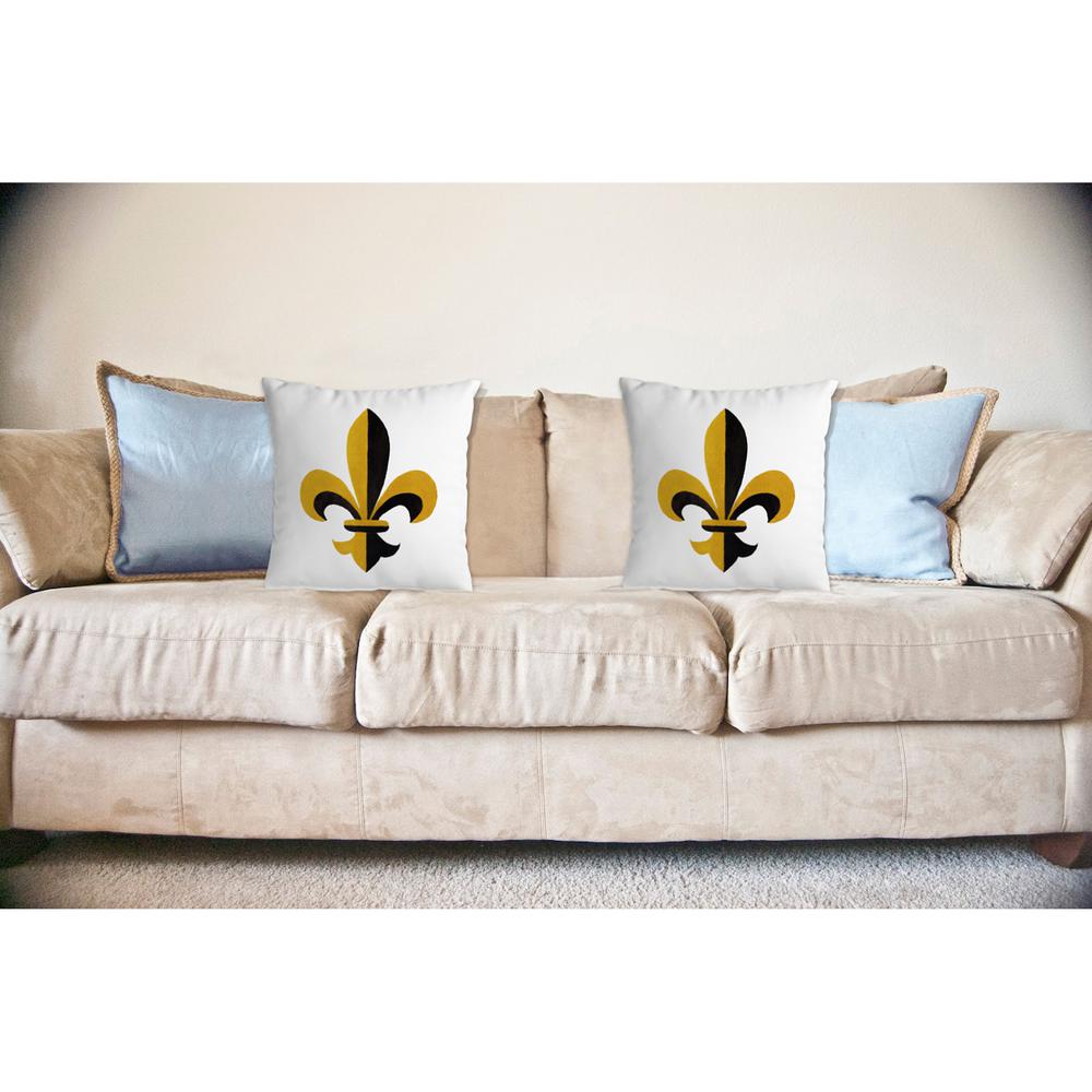 Fleur-de-lis No Cord Pillow 18x18