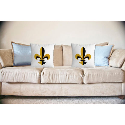 Fleur-de-lis No Cord Pillow 18x18