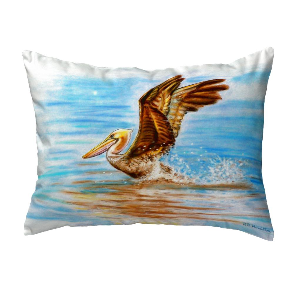 Flying Pelican Large Noncorded Pillow