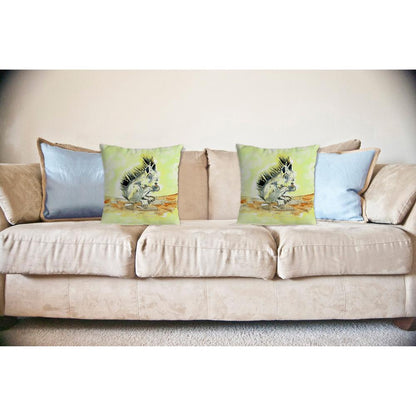 Baby Squirrel Noncorded Pillow 18x18