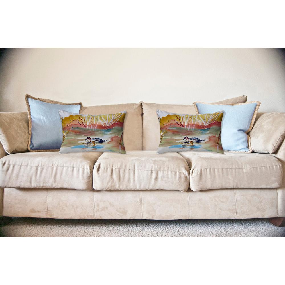 Redhead Pair Noncorded Indoor/Outdoor Pillow 16x20