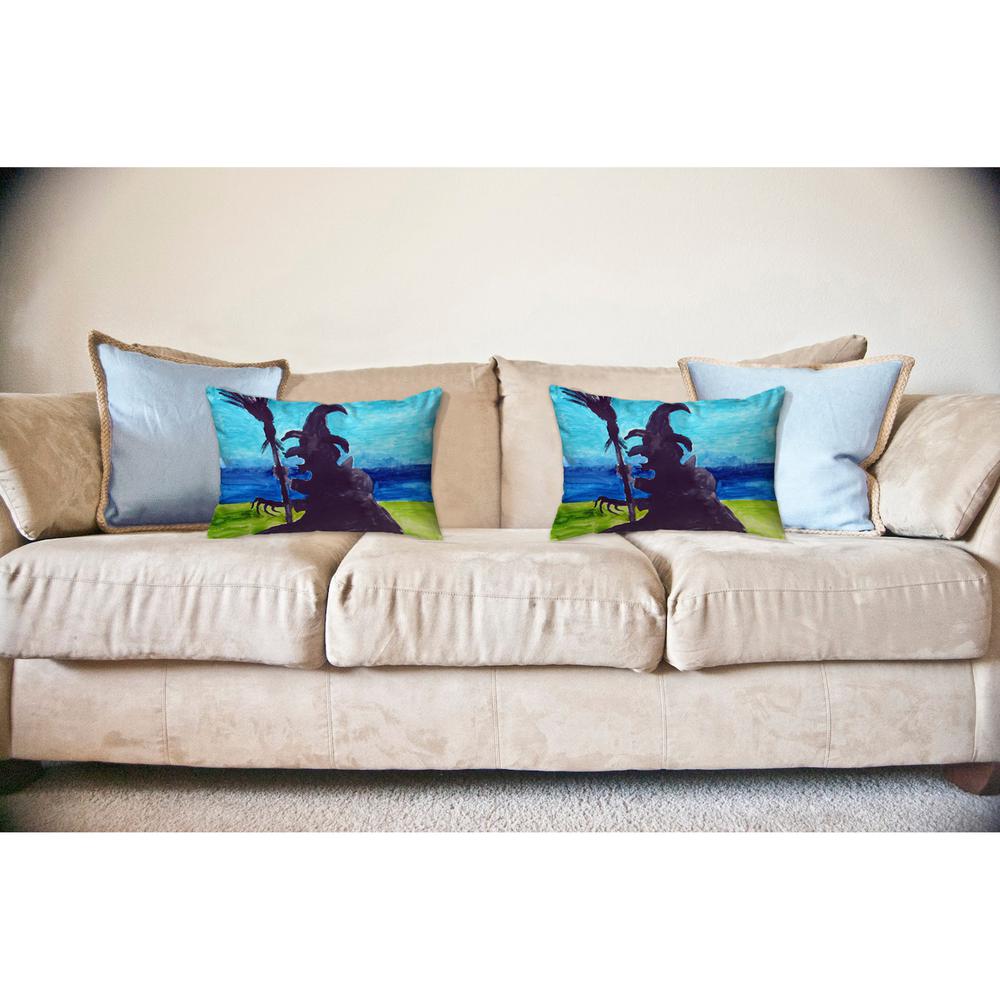 Wicked Witch Noncorded Indoor/Outdoor Pillow 16x20