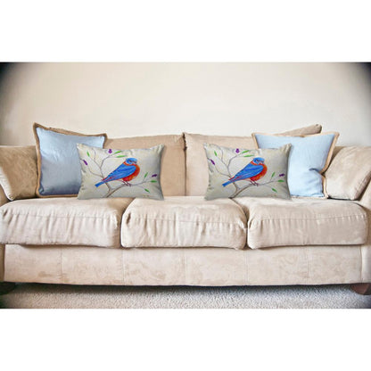 Dick's Blue Bird Noncorded Indoor/Outdoor Pillow 16x20